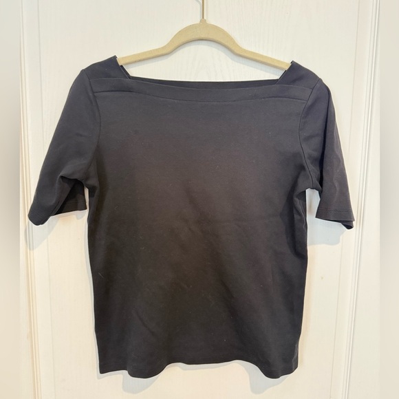 L.L. Bean Tops - L.L. Bean Black Short Sleeve Women's Tee